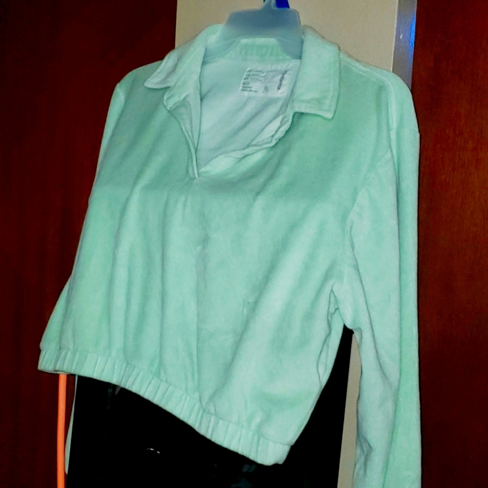 Womens pastel Green sweater XXL